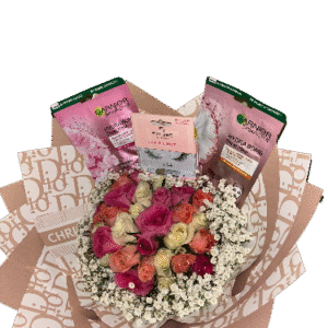 Dior Style Fresh Flower Bouquet