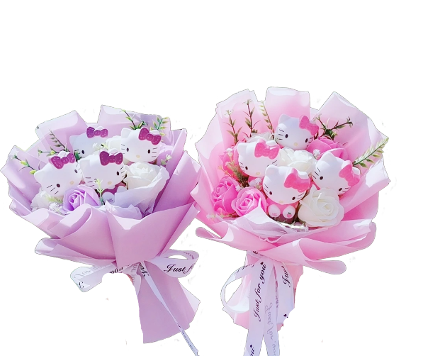 Crotchet Plush Bouquet